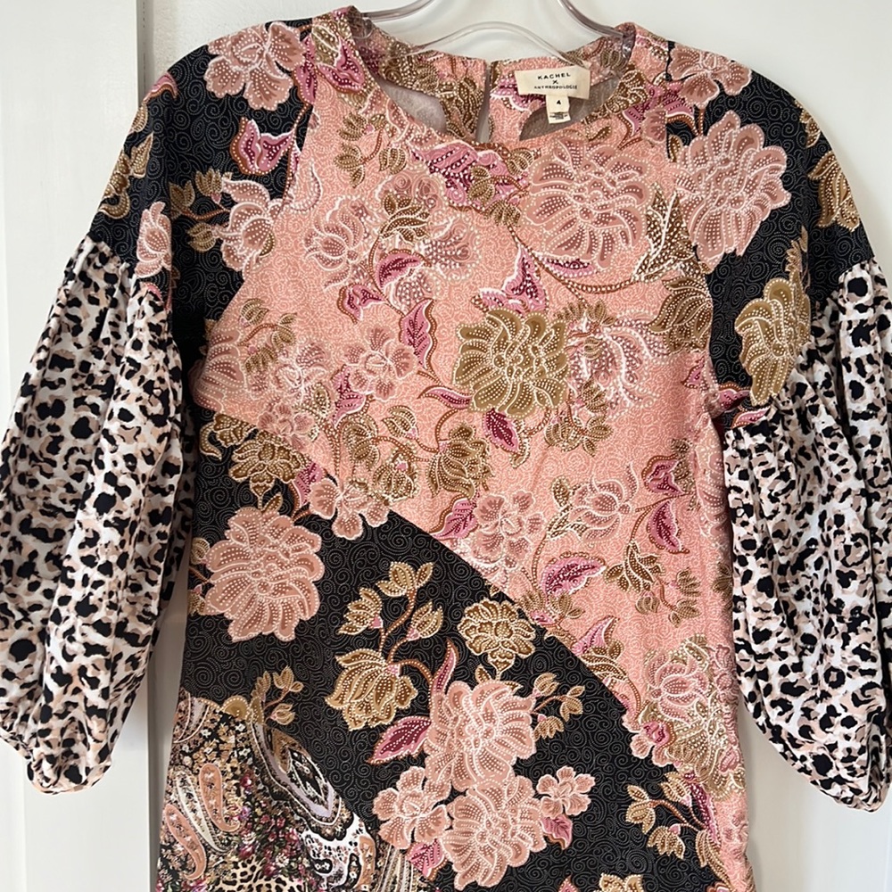 Anthropologie x Kachel Evangeline Midi Dress Size 4 - Picture 6 of 14